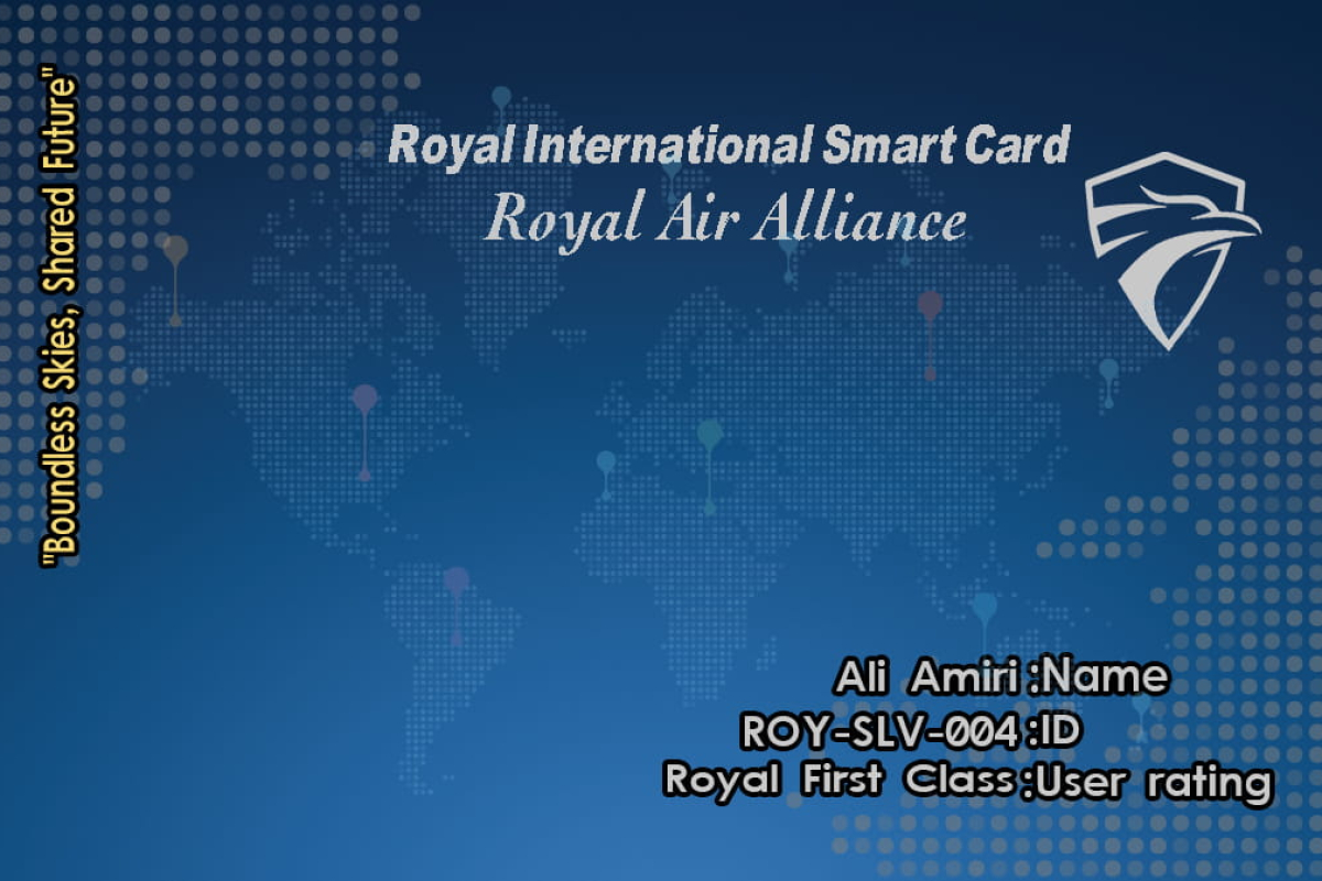 کارت هوشمند نقره ای فرست کلاس رویال
